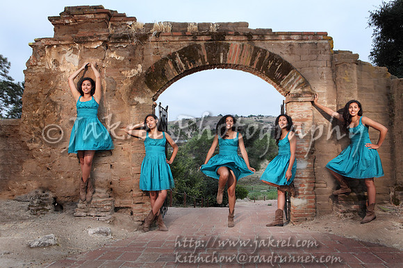 Kayti - Senior Portrait Composite