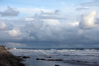 Encina Power Station Smokestack from Oceanside Beach