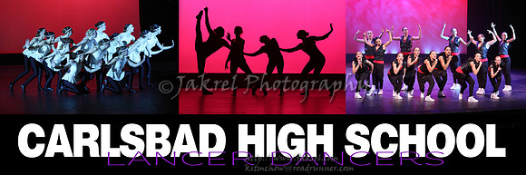 Carlsbad High School Lancer Dancer Banner 2013