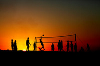 volleyball at Ponto Beach