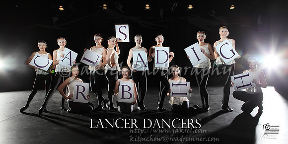 CARLSBAD HIGH Lancer Dancers Banner 2014-2015