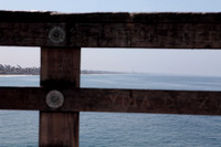 Carlsbad Photography, Landscape - Encina Power Station Smokestack, Agua Hedionda Lagoon, Tamarack Beach