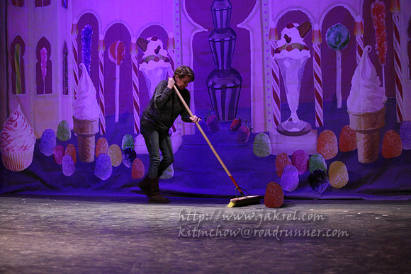 Candy Keeps Falling Out Of The Backdrop