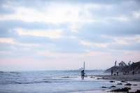 Carlsbad Photography, Landscape - Encina Power Station Smokestack, Agua Hedionda Lagoon, Tamarack Beach
