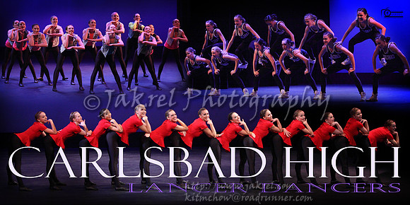 Carlsbad High School Lancer Dancer Banner 2014